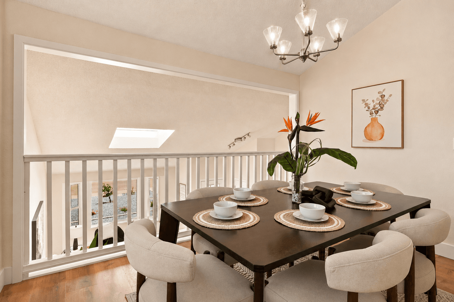 Renovated investor flip dining room